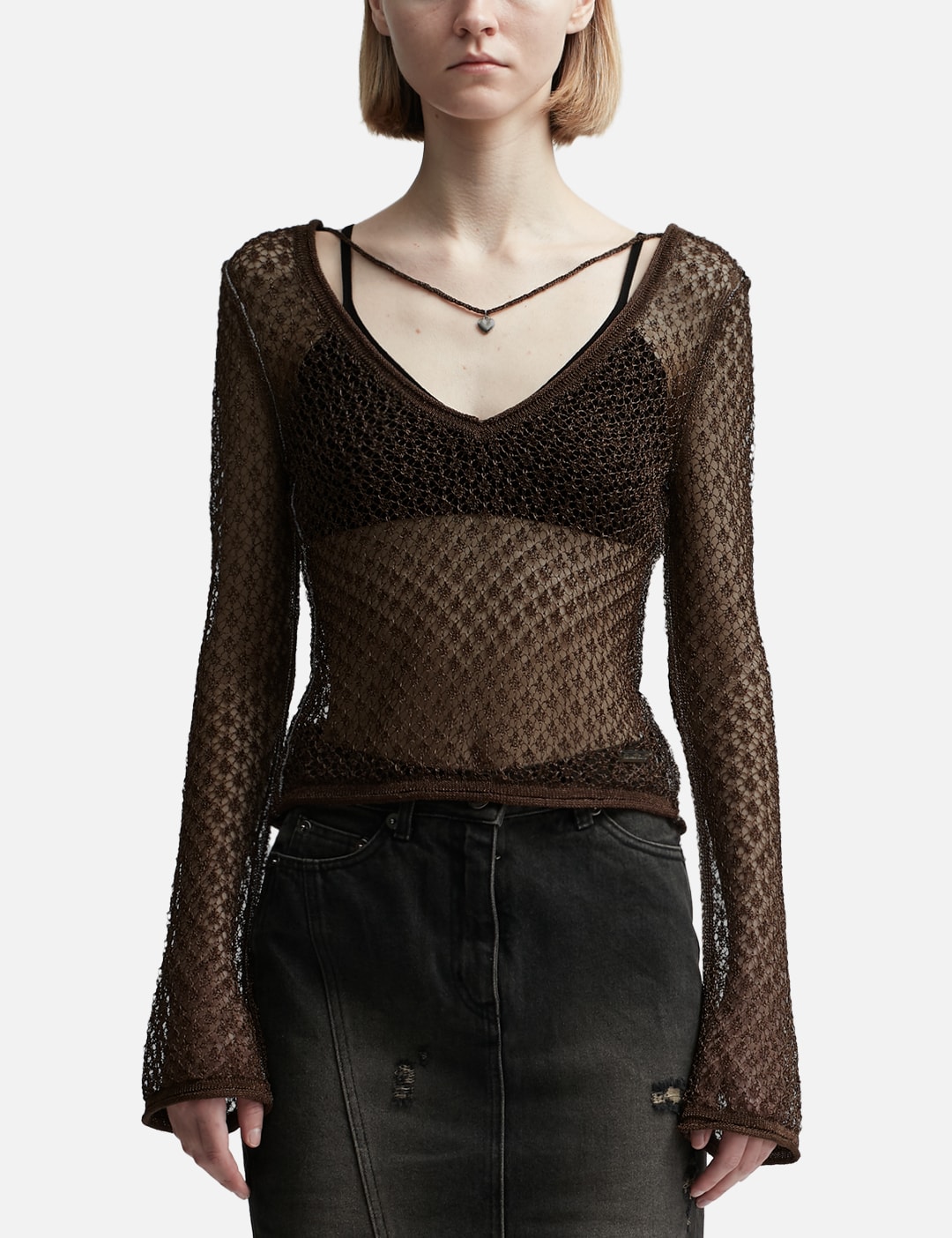 House of Sunny Sun Dial Knit Top