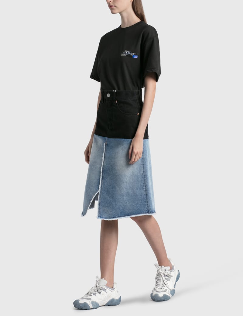 Ader Error - Foil Tape Logo T-Shirt | HBX - Globally Curated