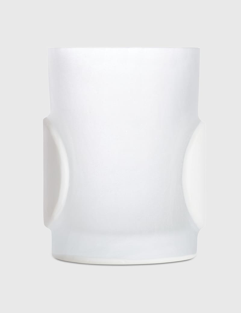 Tom Dixon - Carved Stem White Vase (Set of Two) | HBX - HYPEBEAST