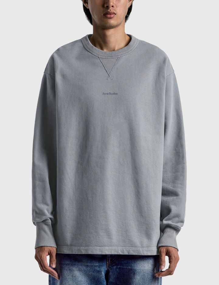 Acne Studios Logo Stamp Sweatshirt HBX Globally Curated Fashion