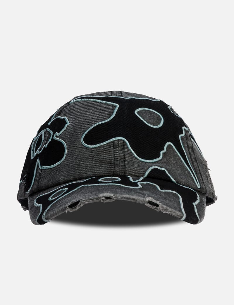 Perks and Mini - Locke Denim Applique Baseball Cap | HBX