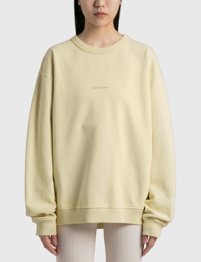 Acne Studios 淡い黄色トレーナー XXS
