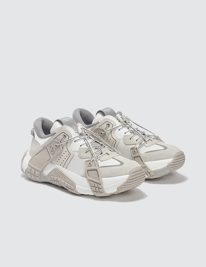 【VALENTINO】VLTN BANDED SNEAKERS Valentino Bicolor VLTN With Band Low Top Sneaker 38.5 – THE