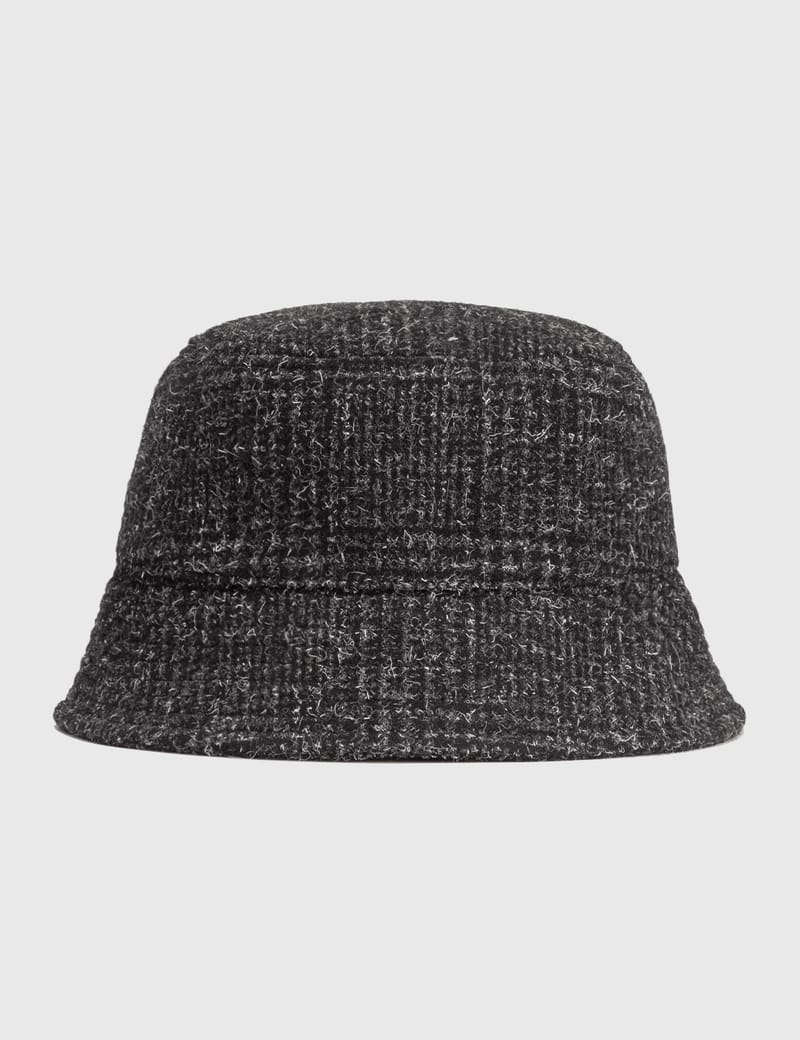Glen Check Wool Bucket Hat