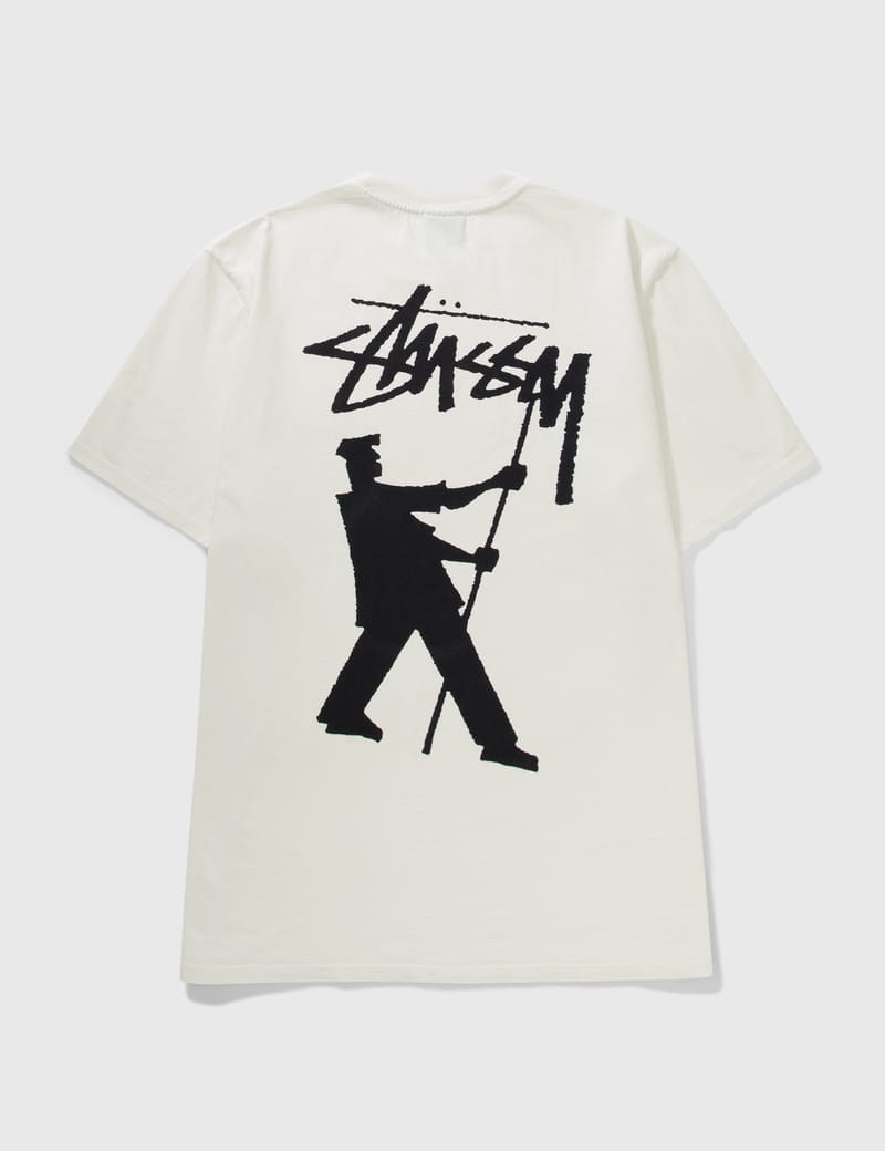 ★人気★【STUSSY】★Stussy Painter Dyed T-Shir.t Natural★ stussy-white-painter-pig-dyed-