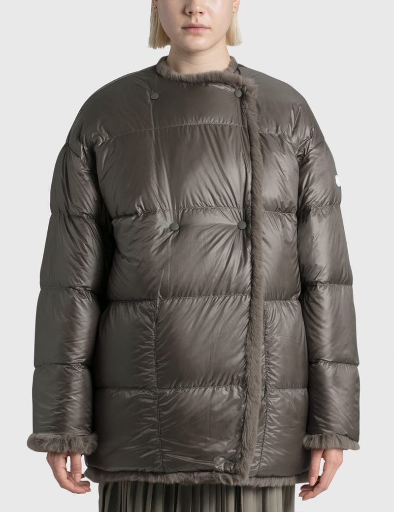 Moncler Genius 4 Moncler Hyke Lema Reversible Down Jacket In Brown