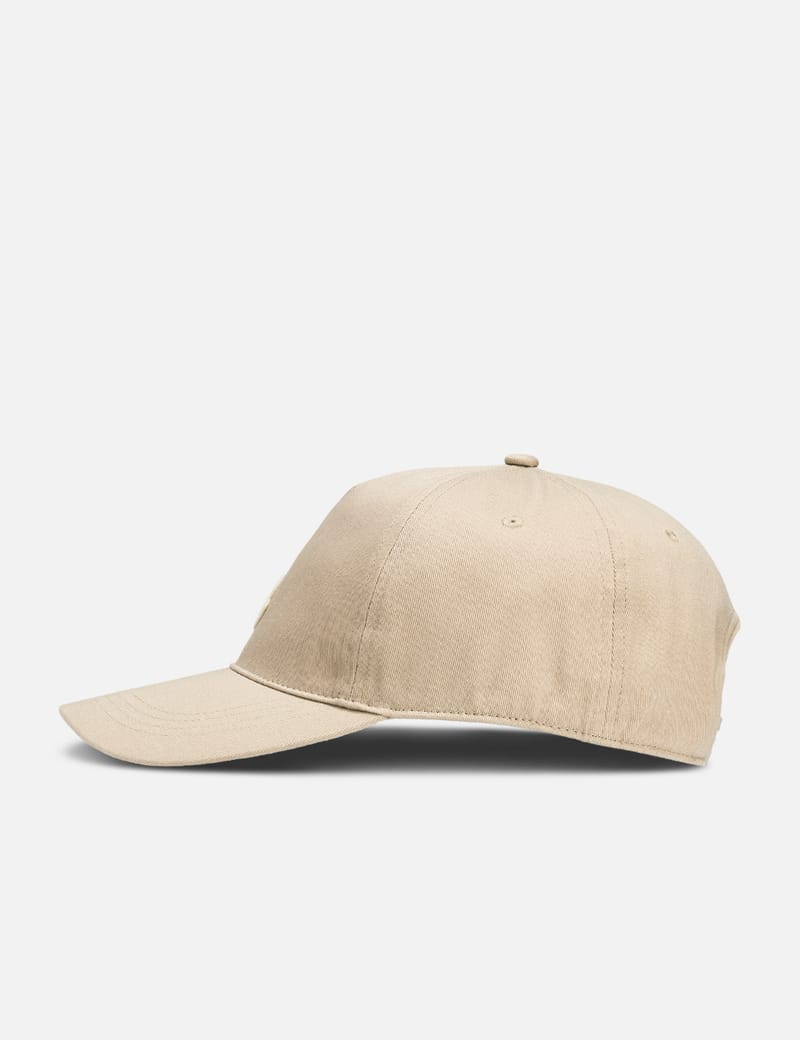 【関税&送料込み】Moncler Beige Cotton Cap Moncler - LOGO BASEBALL CAP | HBX - Globally Curated Fashion