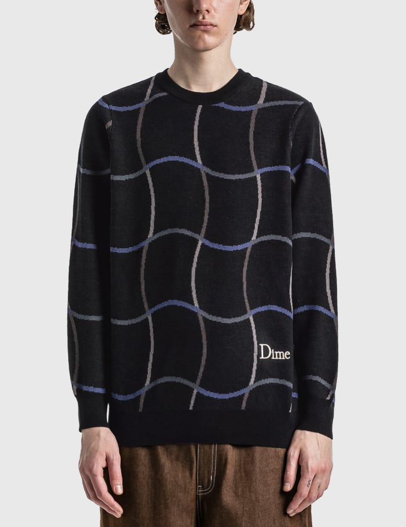 Dime - Wave Knit Sweater | HBX - Globally Curated Fashion and