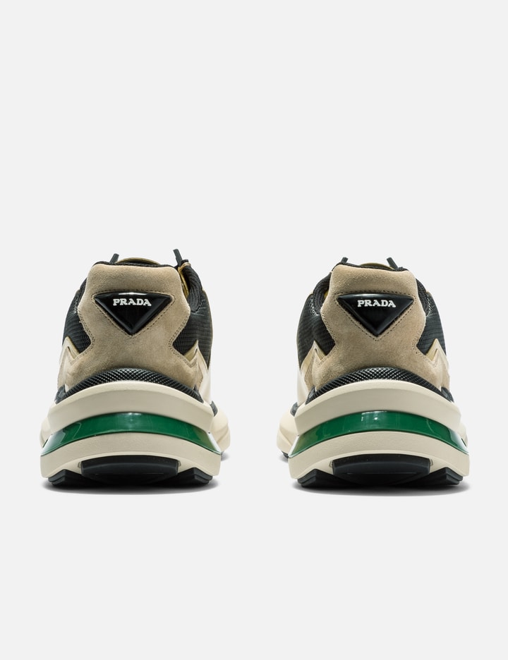 Prada - System Brushed Leather Sneakers | HBX - Globally Curated ...
