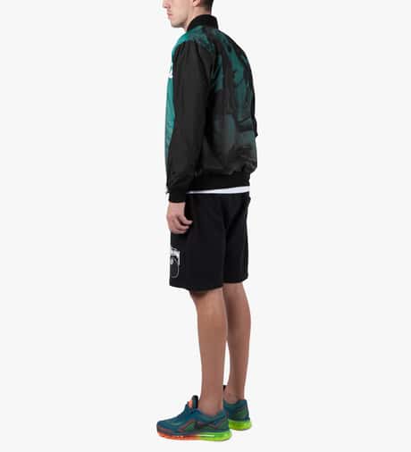 Stüssy - Teal Venus Varsity Jacket | HBX - Globally Curated