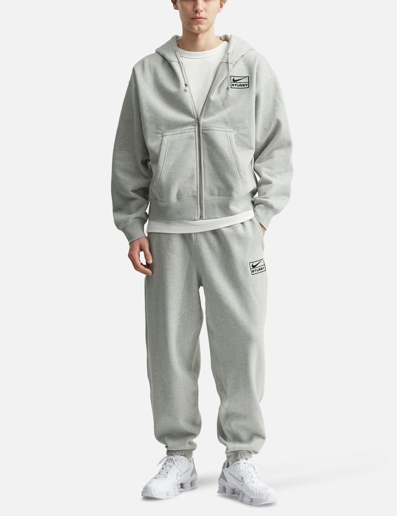 Nike Nike x Stüssy Full Zip Washed Fleece Hoodie - Co-branded