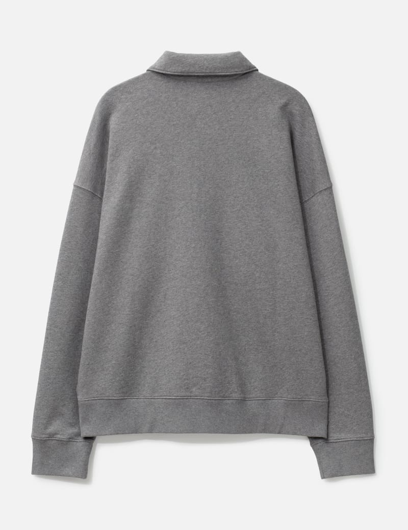 Maison Kitsuné Maison Kitsune Stamp Oversize Polo Sweashirt - 430g