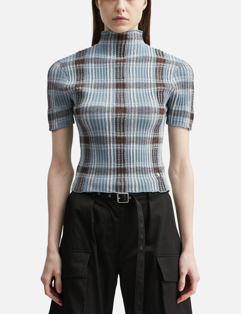 Acne Studios - Face Patch Striped Shirt | HBX
