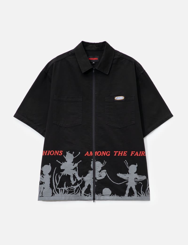 Pleasures - Pleasures X Marilyn Manson Button Down | HBX