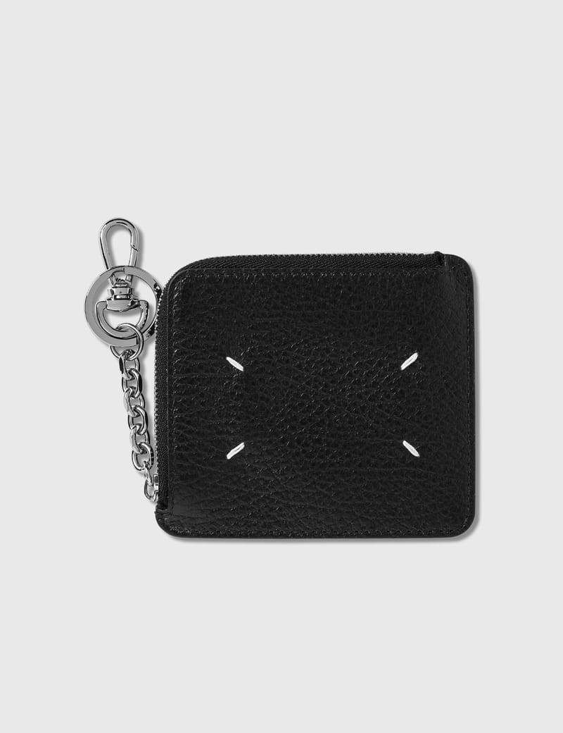 メゾン マルジェラ - Zip Card Holder With Keychain | HBX