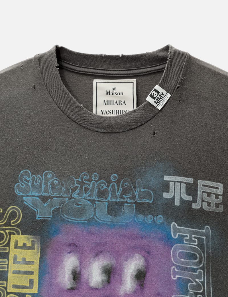 Maison Mihara Yasuhiro - Distressed T-shirt | HBX - Globally