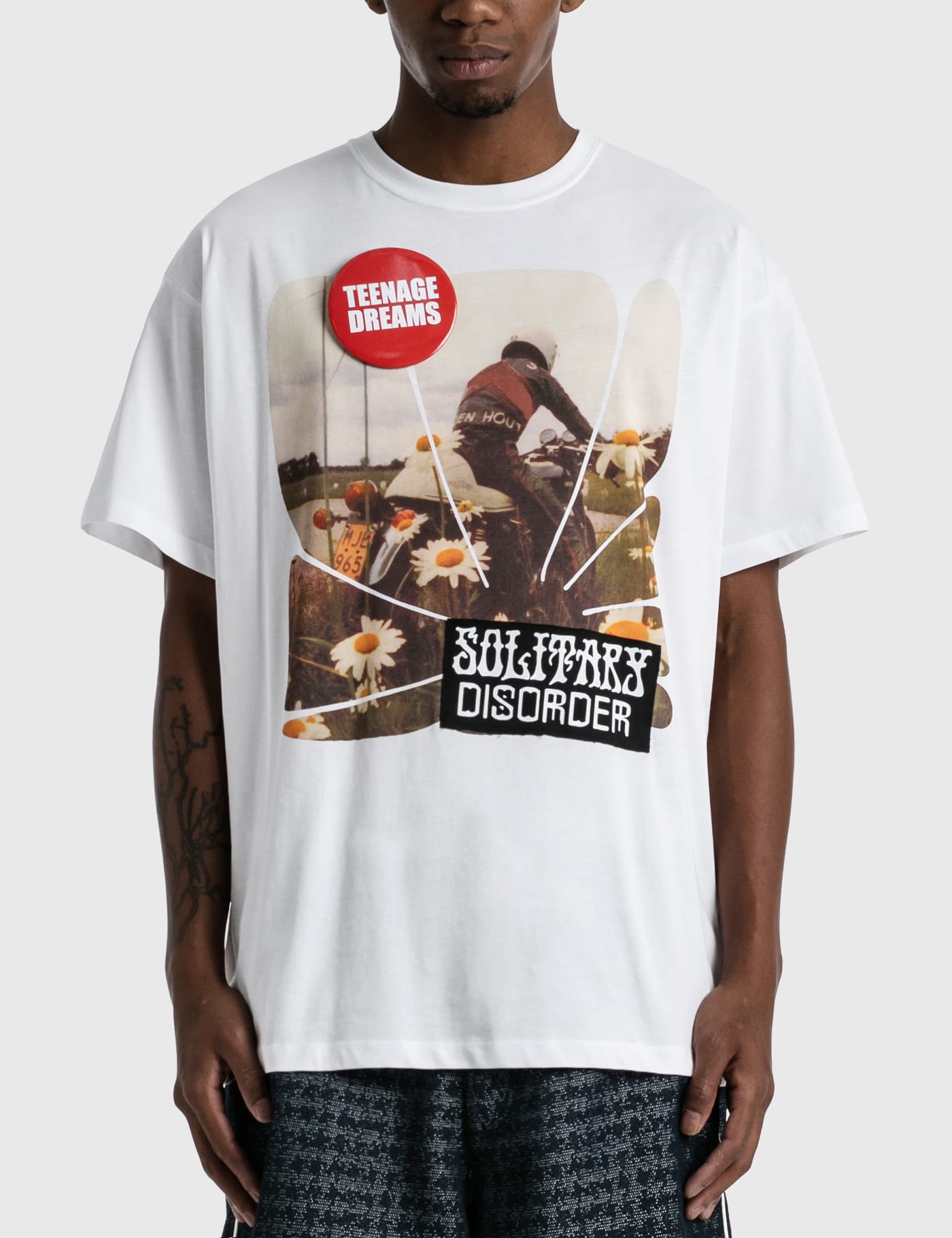 Raf Simons - Solitary Disorder T-shirt | HBX - Globally Curated 
