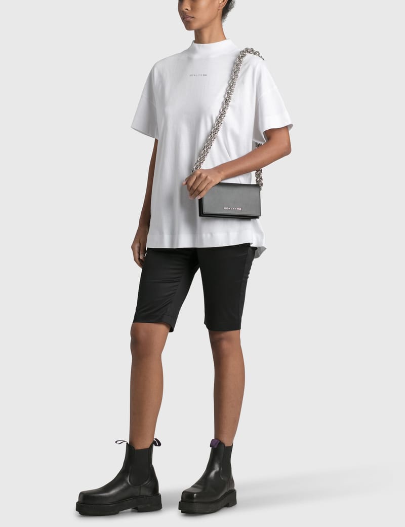 美品　1017 ALYX 9SM(アリクス) T-shirt モックネック 1017 ALYX 9SM - モックネック Tシャツ | HBX