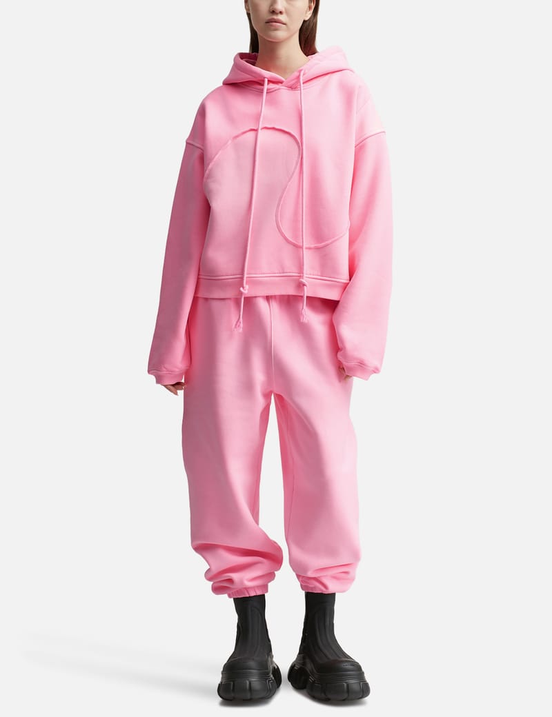 Zara pink hoodie hot sale