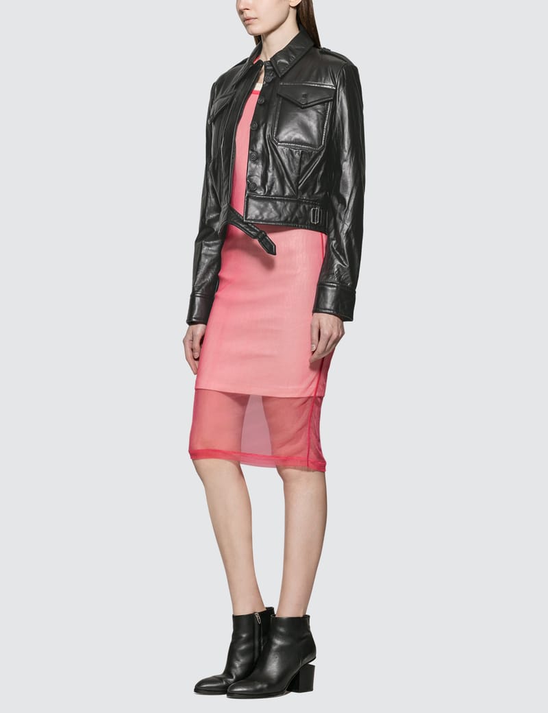 Helmut Lang - Pocket Leather Jacket | HBX - Globally Curated