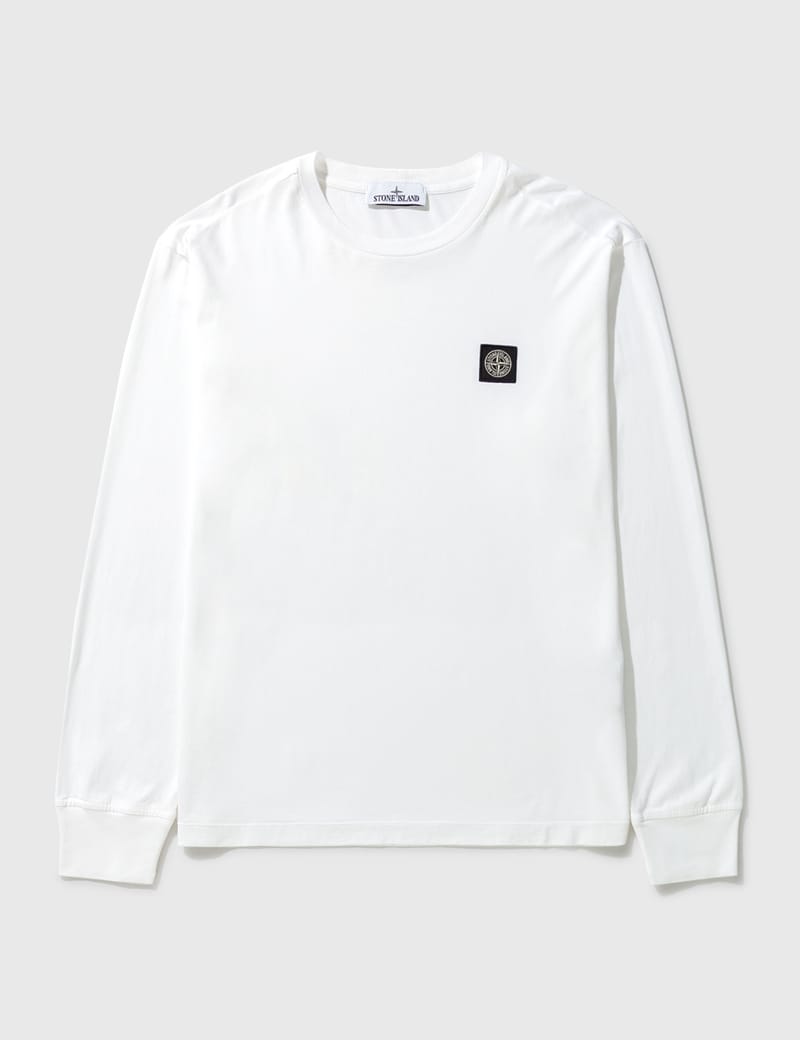 STONE  長袖シャツ STONE ISLAND コットン ロングスリーブTシャツ 【公式通販】