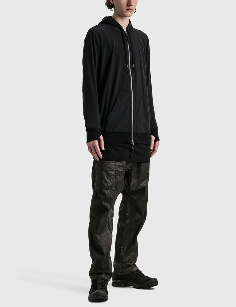 パーカー11by boris bidjan saberi ジップパーカー(黒) - mirabellor.com