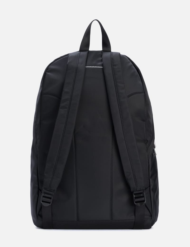 MM6 Maison Margiela Numeric Backpack - マットナイロン×カーフレザー