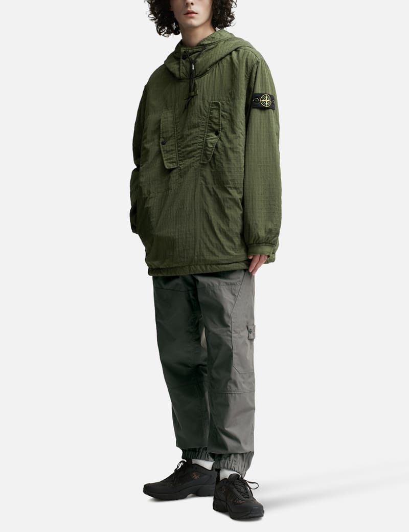 Stone Island - 43332 マクロ リップストップ ナイロン メタル