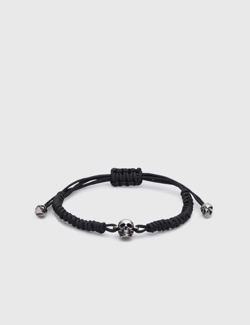 Alexander McQueen - Skull Friendship Bracelet | HBX - Globally