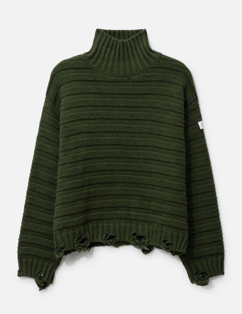 MM6 Maison Margiela - Wool Turtleneck | HBX