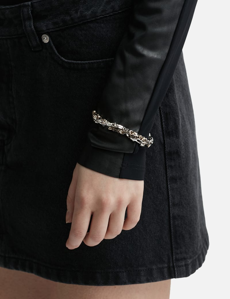 関税込み★Justine Clenquet★Gold＆Silver Nomi ブレスレット Justine Clenquet - Nomi Bracelet | HBX - Globally Curated