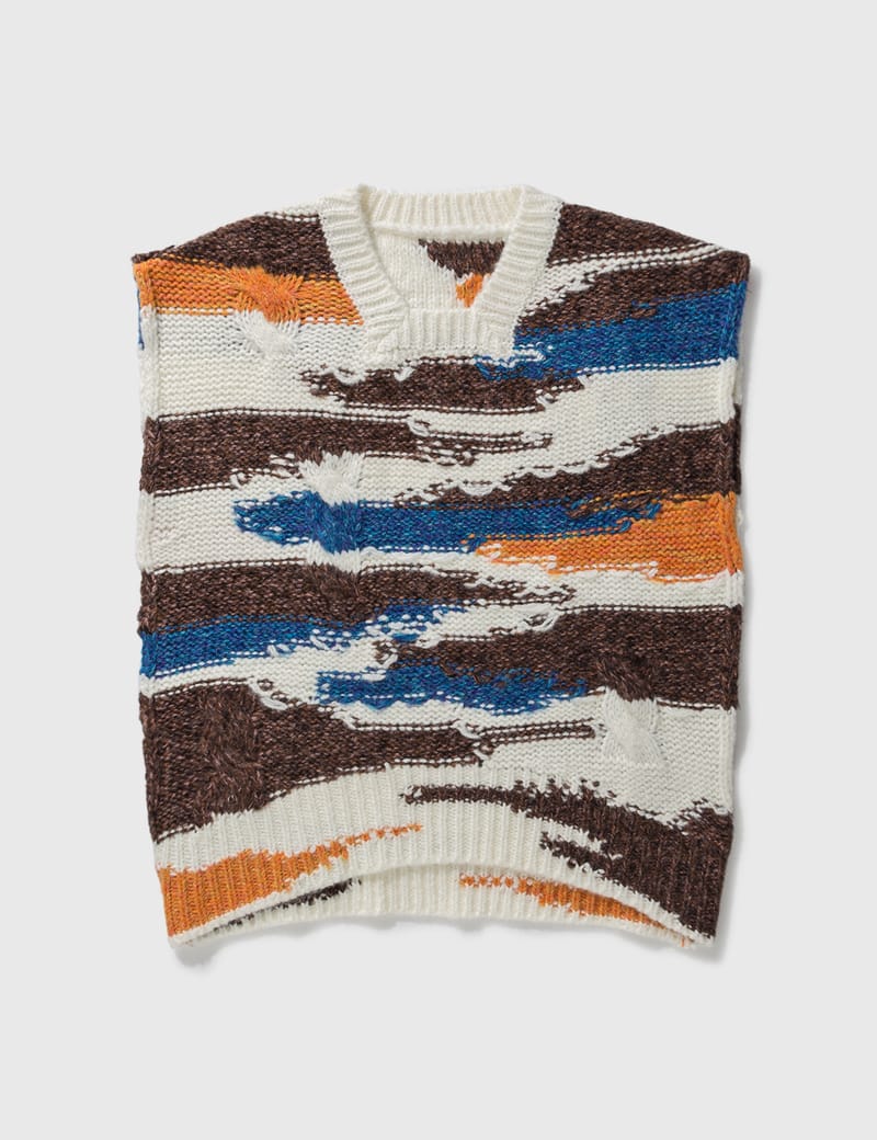 Ader Error - Plot Knit Vest | HBX - Globally Curated Fashion and