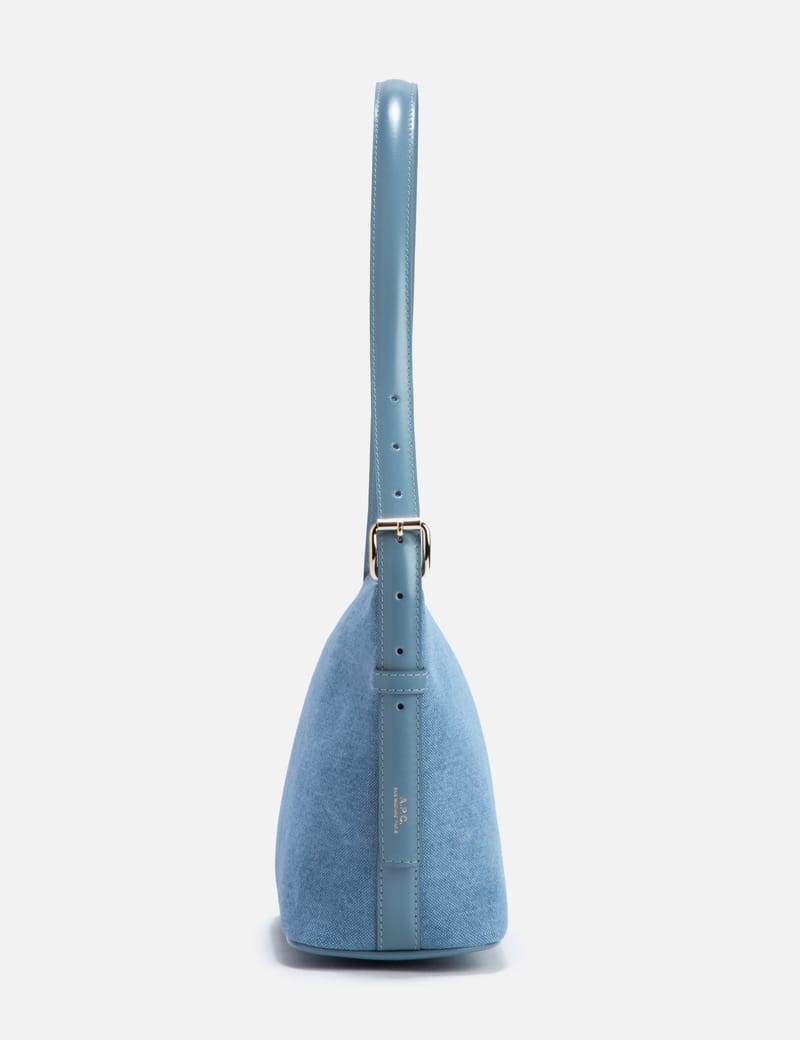 トートバッグ A.P.C. Vera Shoulder Bag - Cotton - Blue Vera bag | A.P.C.