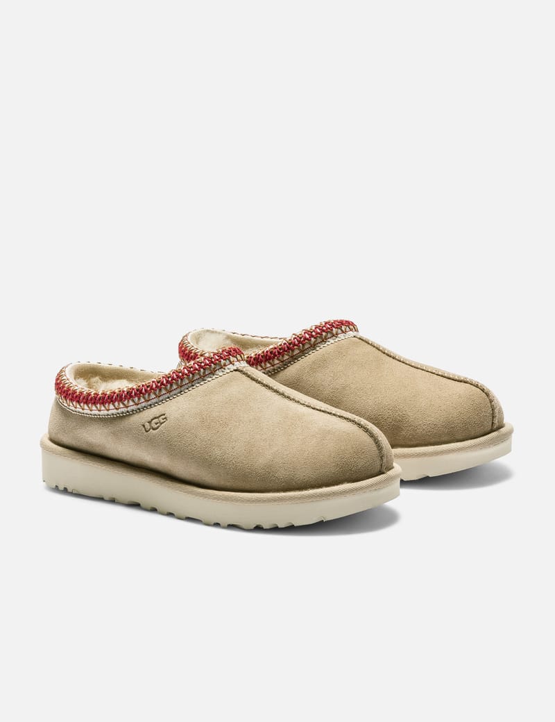 UGG Sheepskin Embroidery Earmuff - Chestnut shearling earmuffs