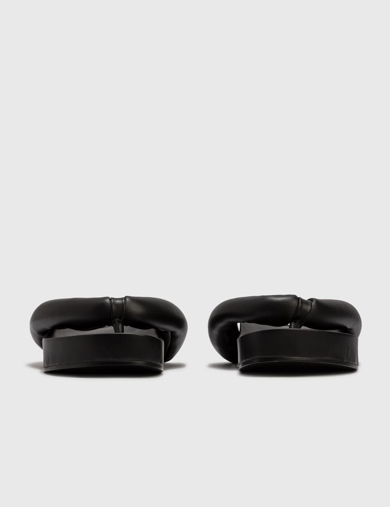 JIL SANDER パデッド　サンダル Jil Sander - ソング パデッド サンダル | HBX - ハイプビースト