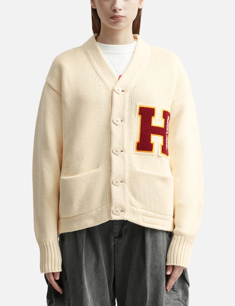 Human Made - LOW GAUGE KNIT CARDIGAN | HBX - Globally Curated