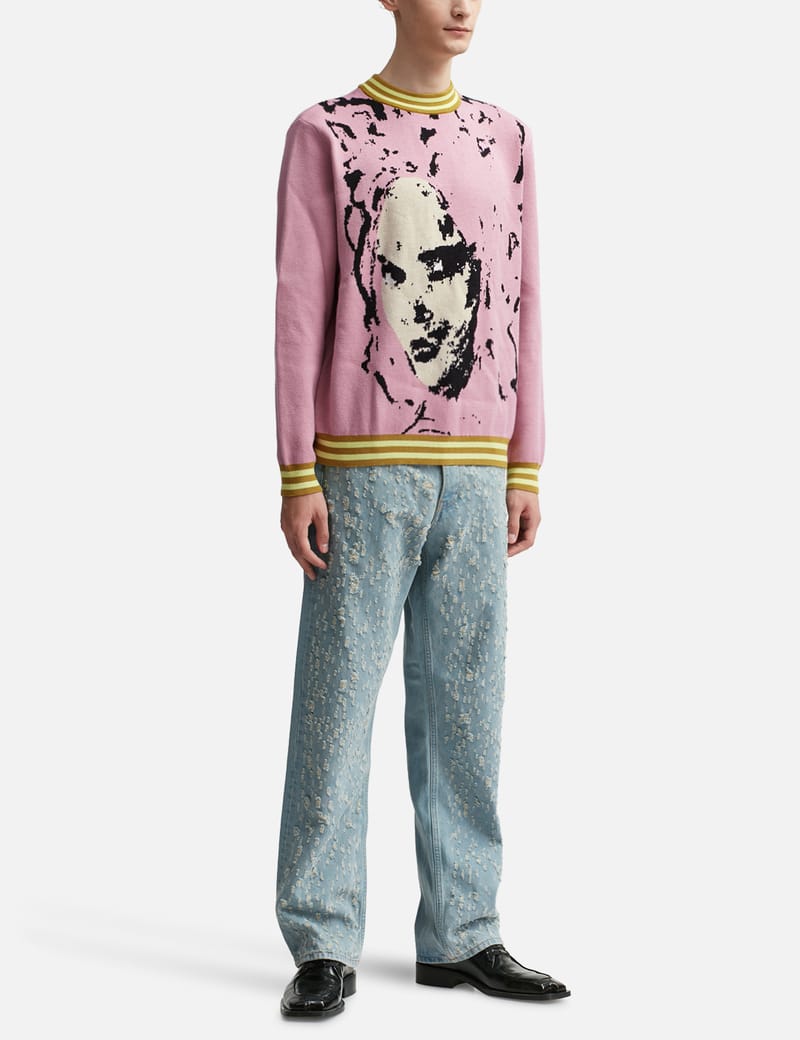 パーカー・フーディ KidSuper Lilac cotton blend Kidsuper Wave sweatshirt Lilac Cotton Blend Kidsuper Wave Sweatshirt | italist