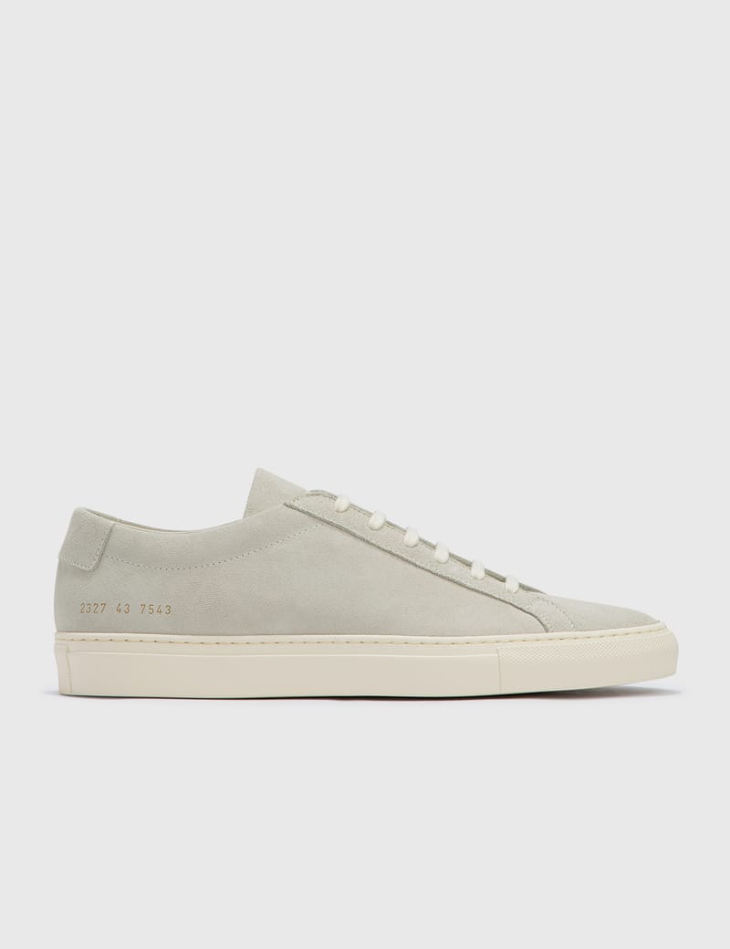 Common projects achilles discount low suede grey