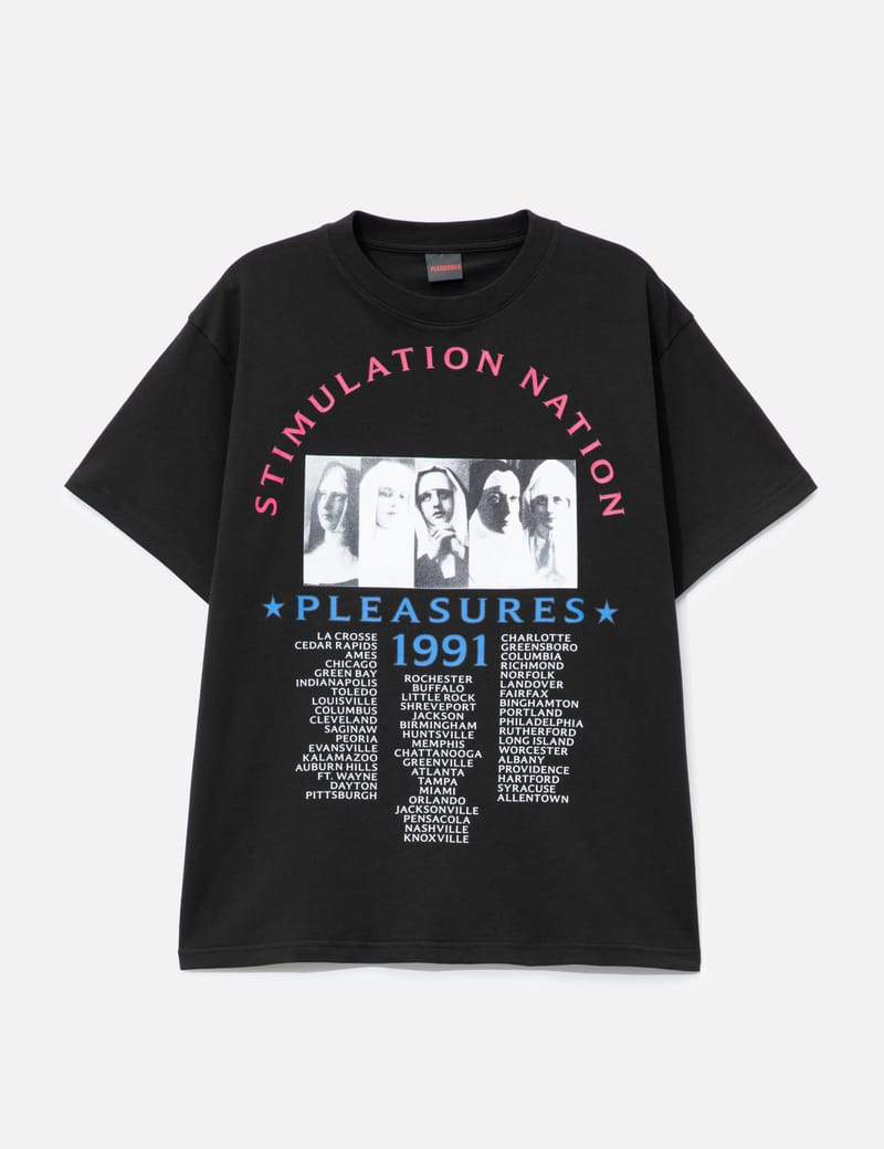 Pleasures X Oasis All Access T-Shirt - Graphic cotton tee with