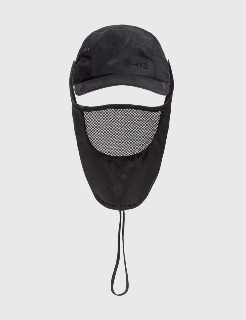 Heliot Emil - Cap With Front Mask Detail | HBX - Globally