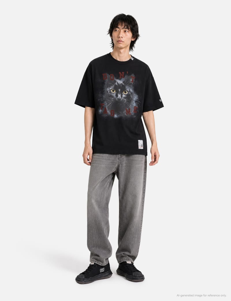Maison Mihara Yasuhiro - Distressed Acid Printed T-Shirt | HBX