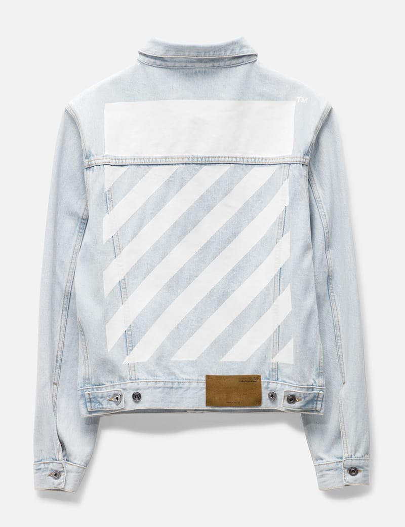 Temperature denim jacket outlet off white