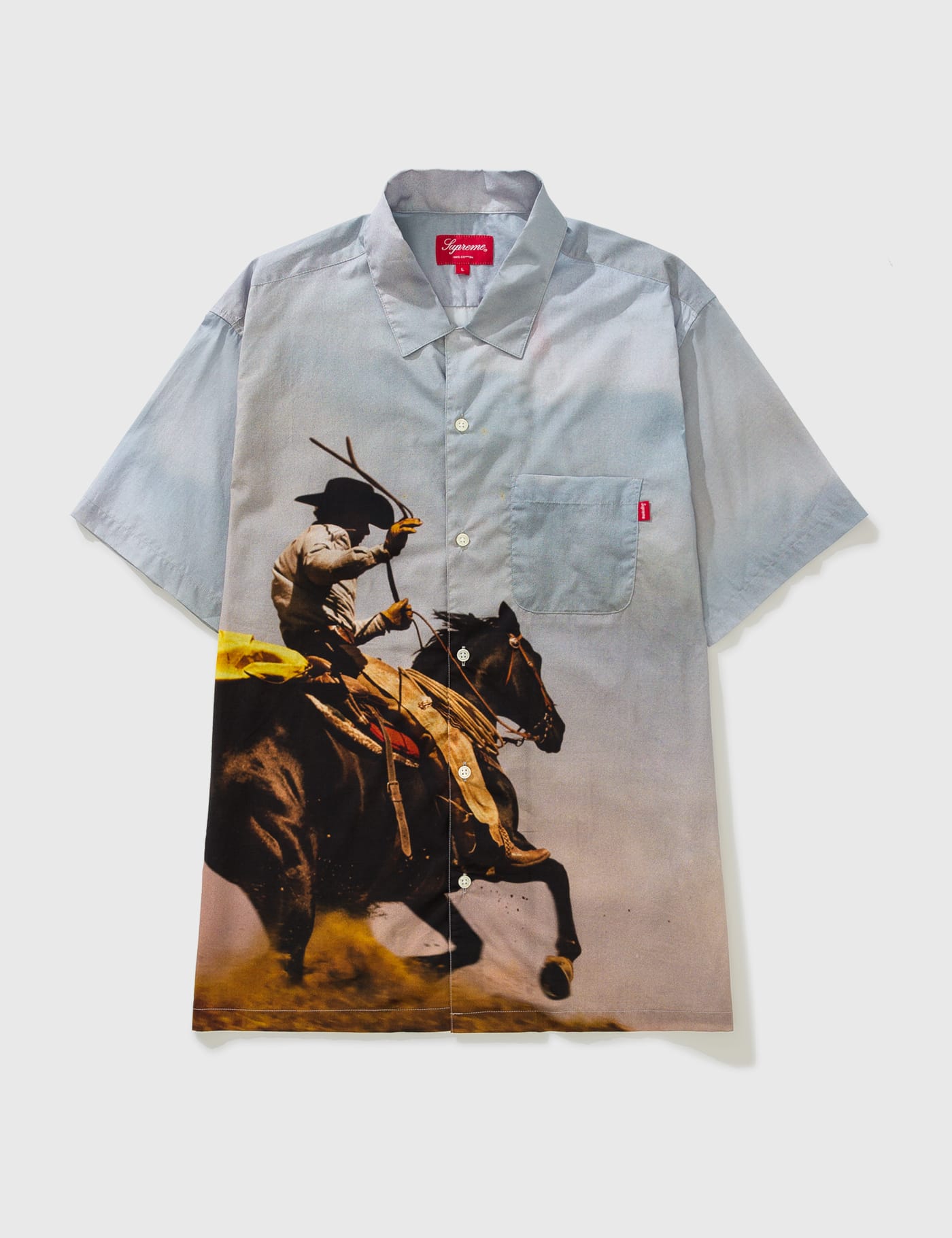Supreme - Supreme Cowboy Rayon Shirt | HBX - ハイプビースト ...