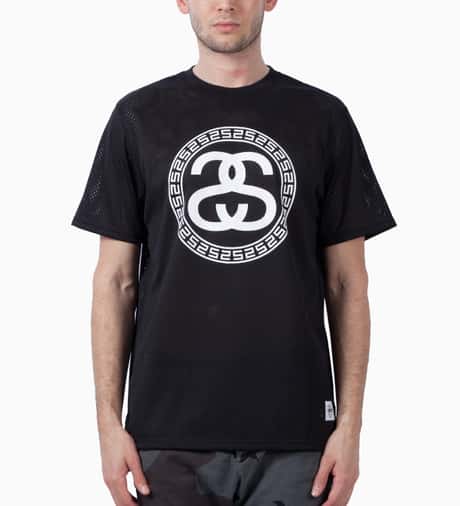 トップス stussy mesh tee Stüssy - Black Mesh SS T-Shirt | HBX