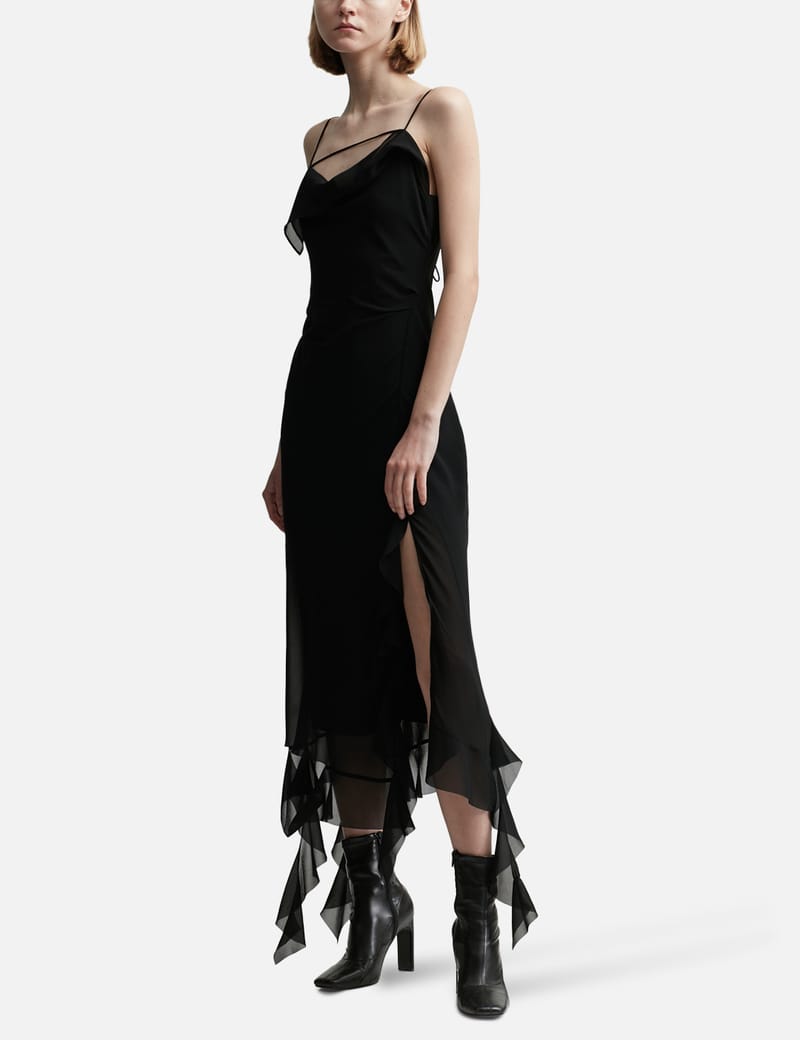 Acne Studios - Ruffle Strap Dress | HBX - Globally Curated