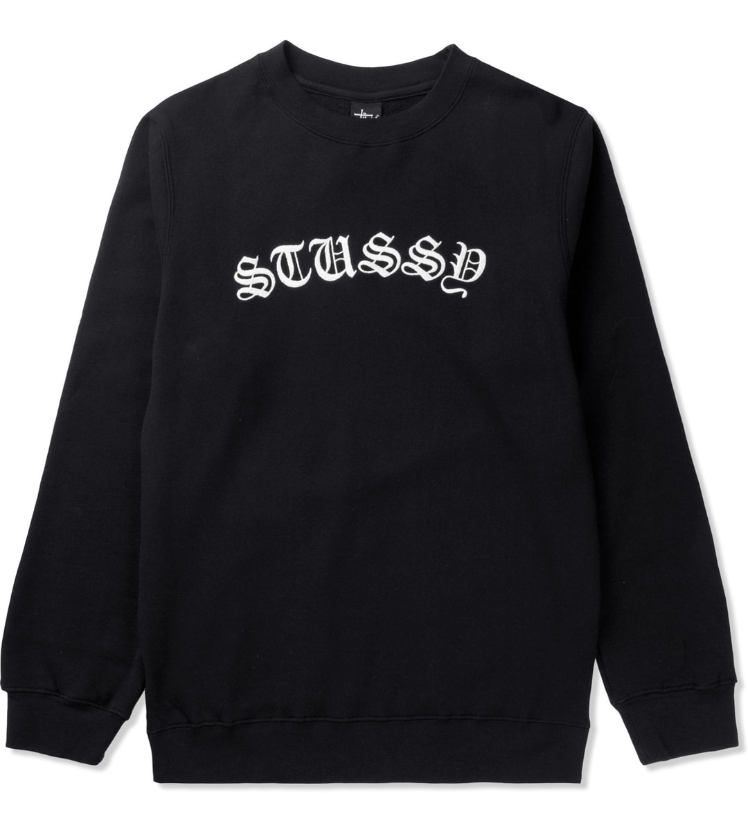 Stüssy - Black Gothic EMB. Sweater | HBX - Globally Curated