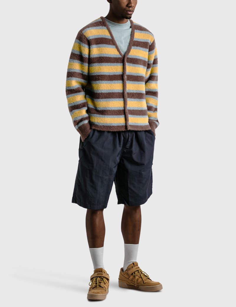 Stüssy - Horizontal Stripe Cardigan | HBX - Globally Curated