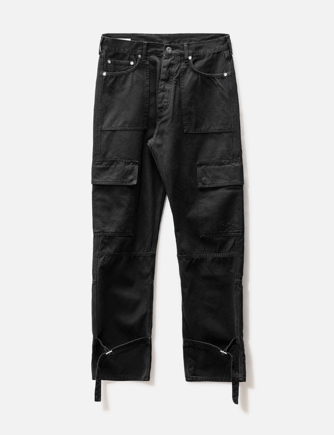 Whis Off-White Tapered Cargo Pant