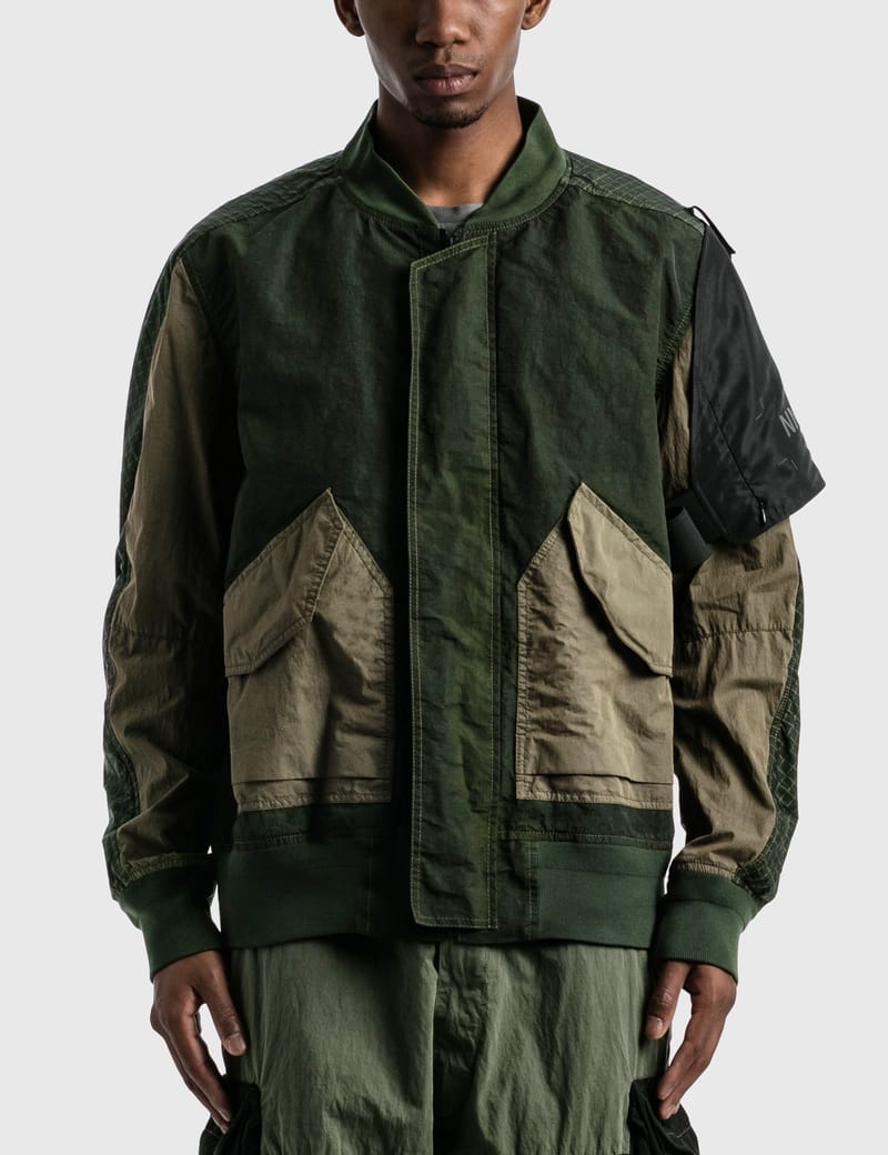 Bomber jacket outlet military green