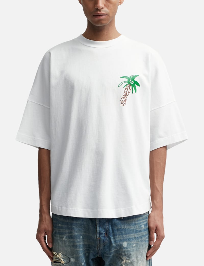 関税送料込◆Palm Angels◆Ultra Logo Over T Shirt 総柄Tシャツ PALM ANGELS Ultra Logo T-Shirt | SportsDirect.com USA